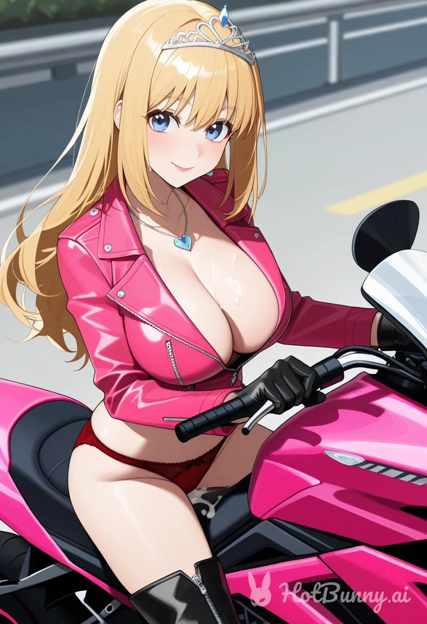 Motorcycle princess