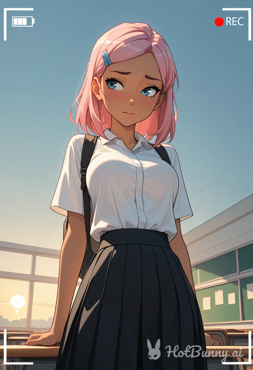 Ebony School Schoolgirl Ai Hentai