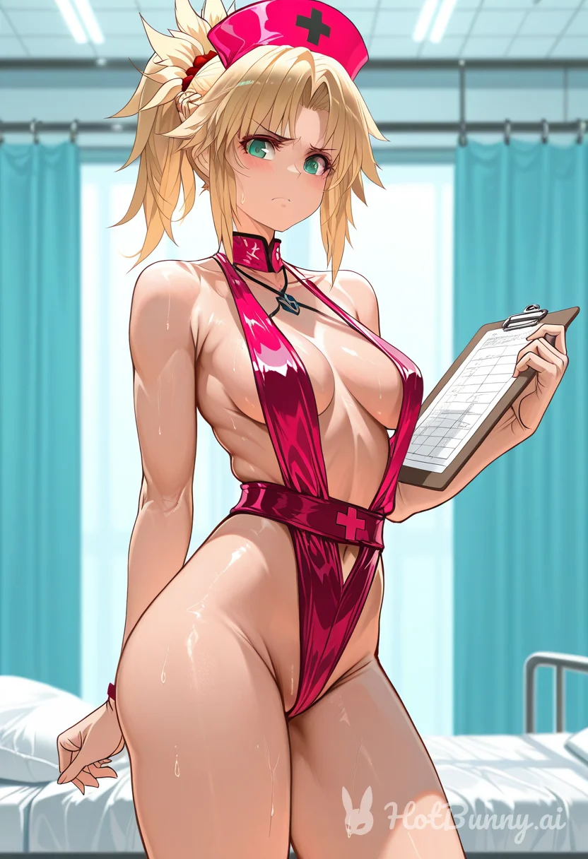 Mordred and Mordred Nurse Ai Hentai