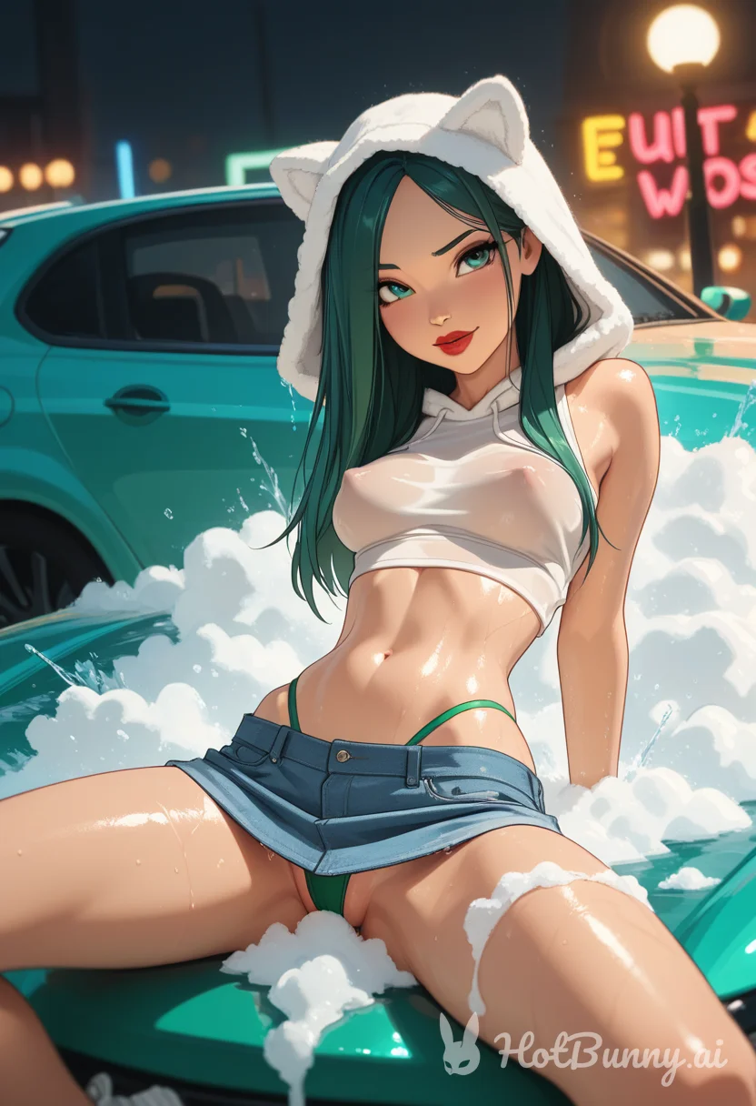 Car’s almost clean… me, on the other hand…