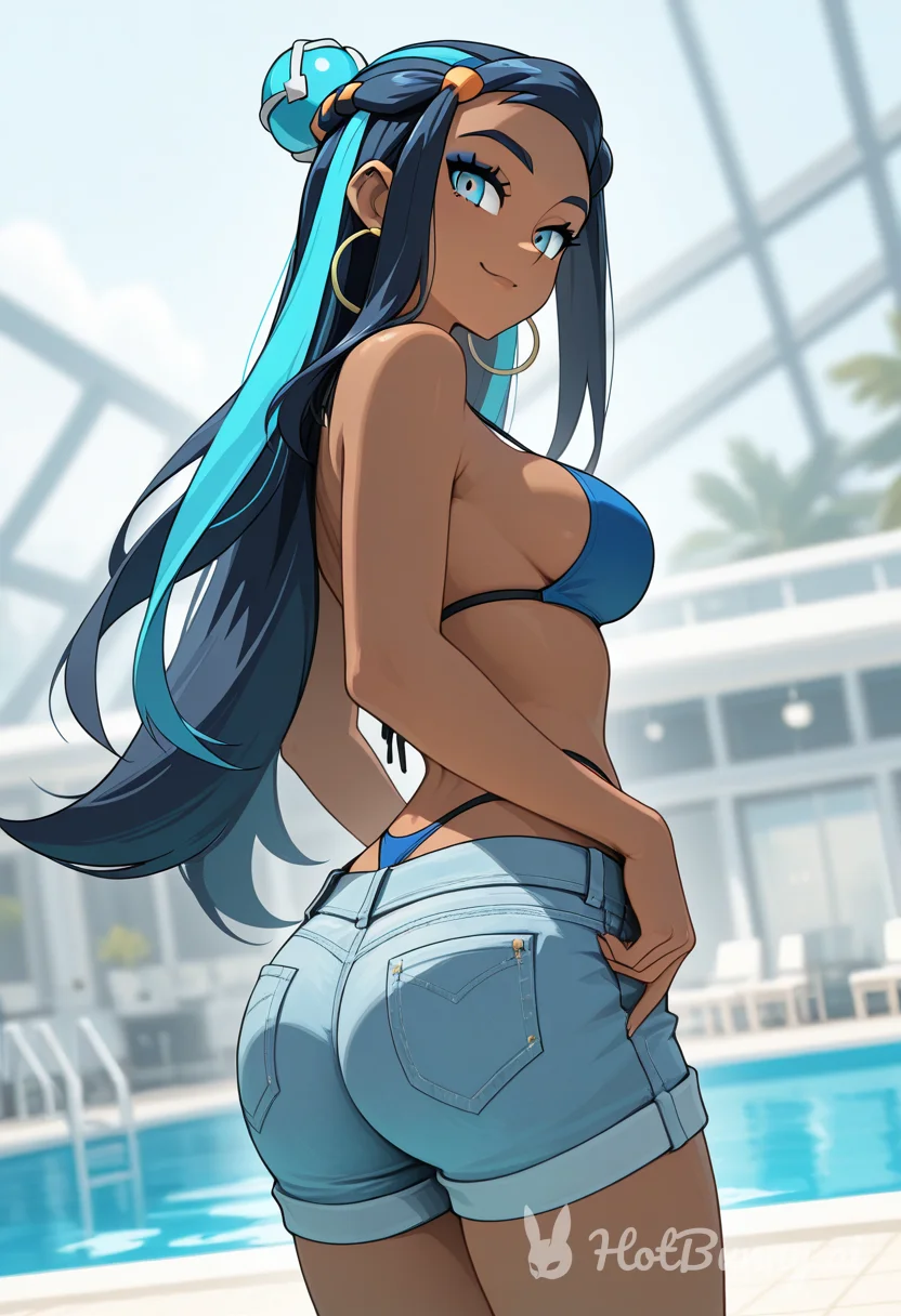 Nessa from Pokemon Ai Hentai