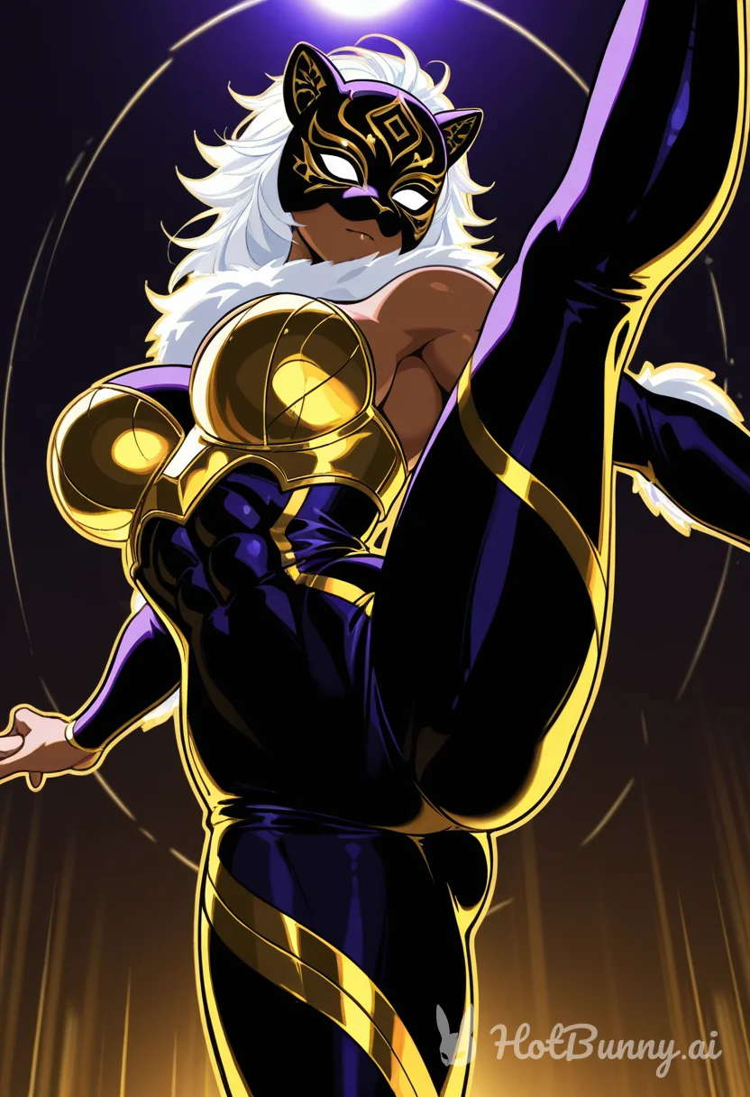 Ebony Muscle Girl Ai Hentai