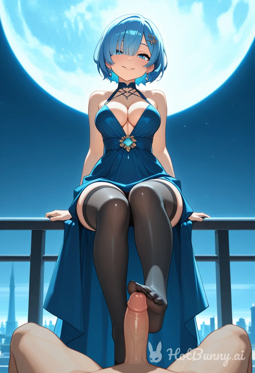 Rem Footjob Ai Hentai