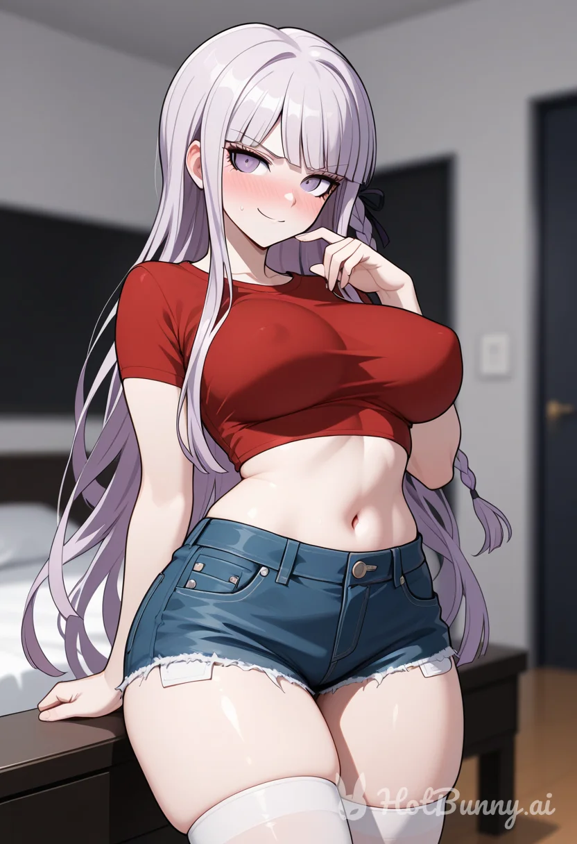 Kyoko Kirigiri in Casual Attire