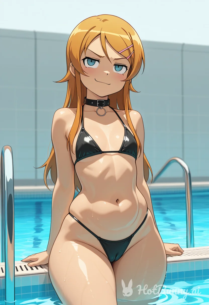 Swimsuit Chubby Blonde Ai Hentai