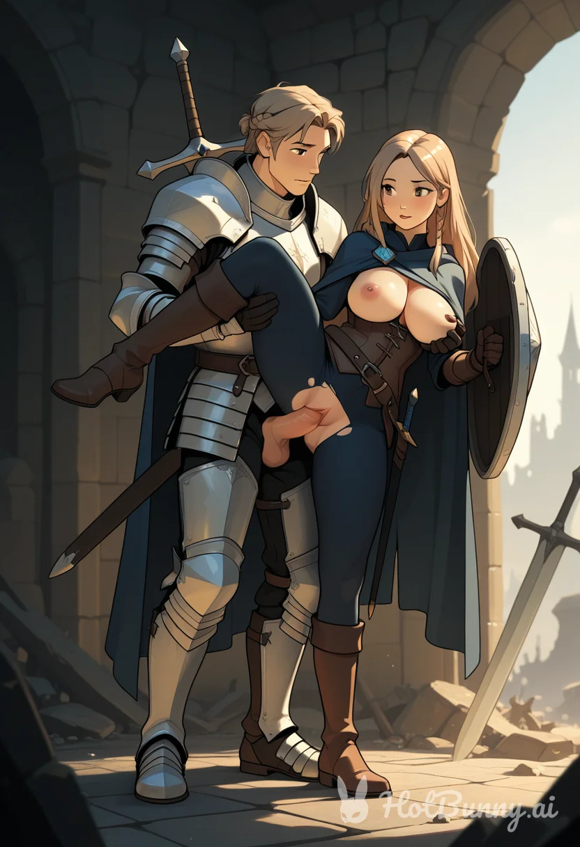 Blonde Knight Ai Hentai