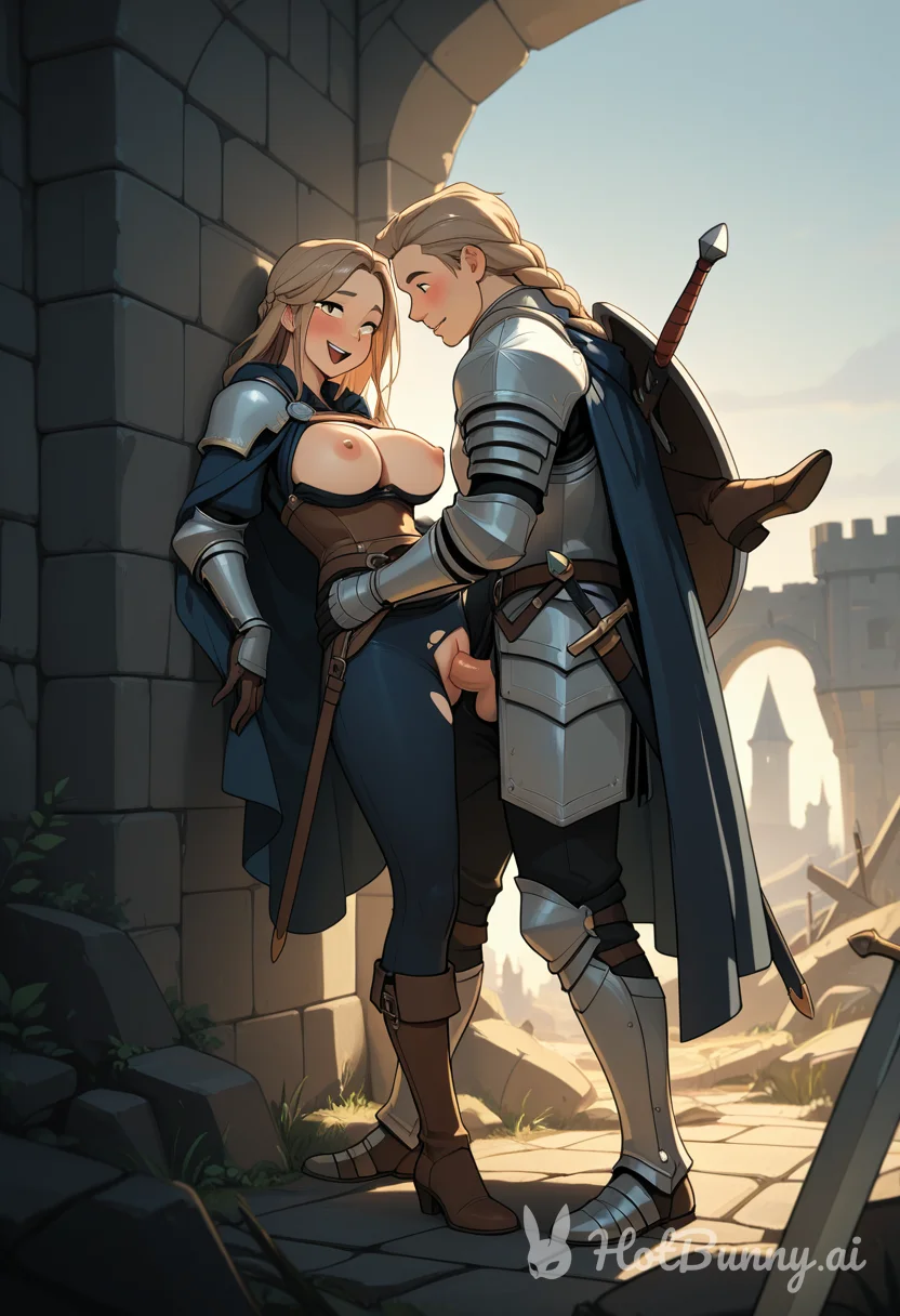 Blonde Knight Ai Hentai
