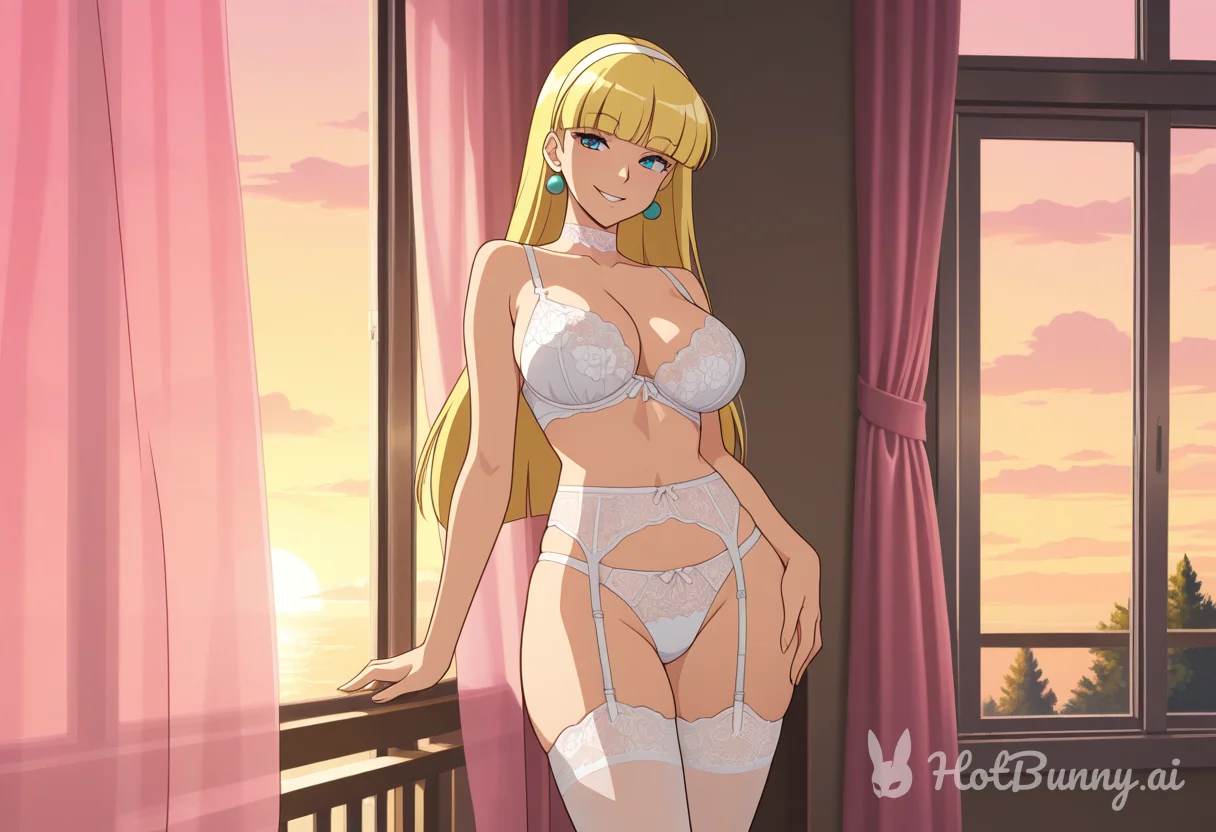 Lingerie Blonde Ai Hentai