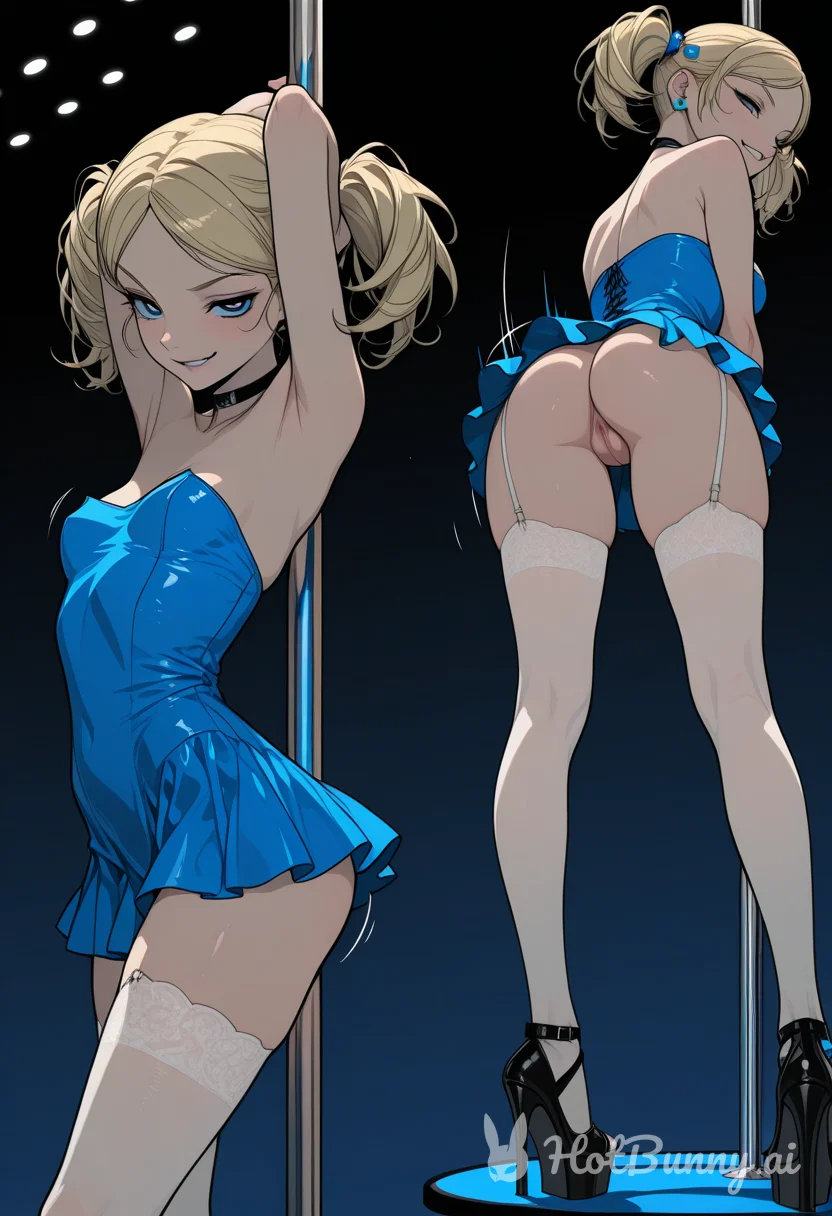 Blonde Lingerie Ai Hentai
