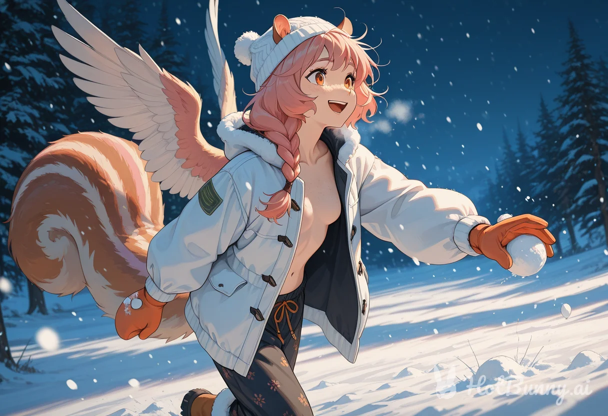 Put a sweater on, Squee!