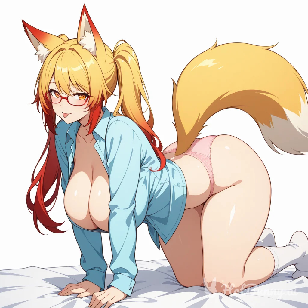 Fox Girl Blonde Ai Hentai
