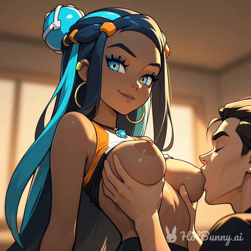 Nessa from Pokemon Ai Hentai