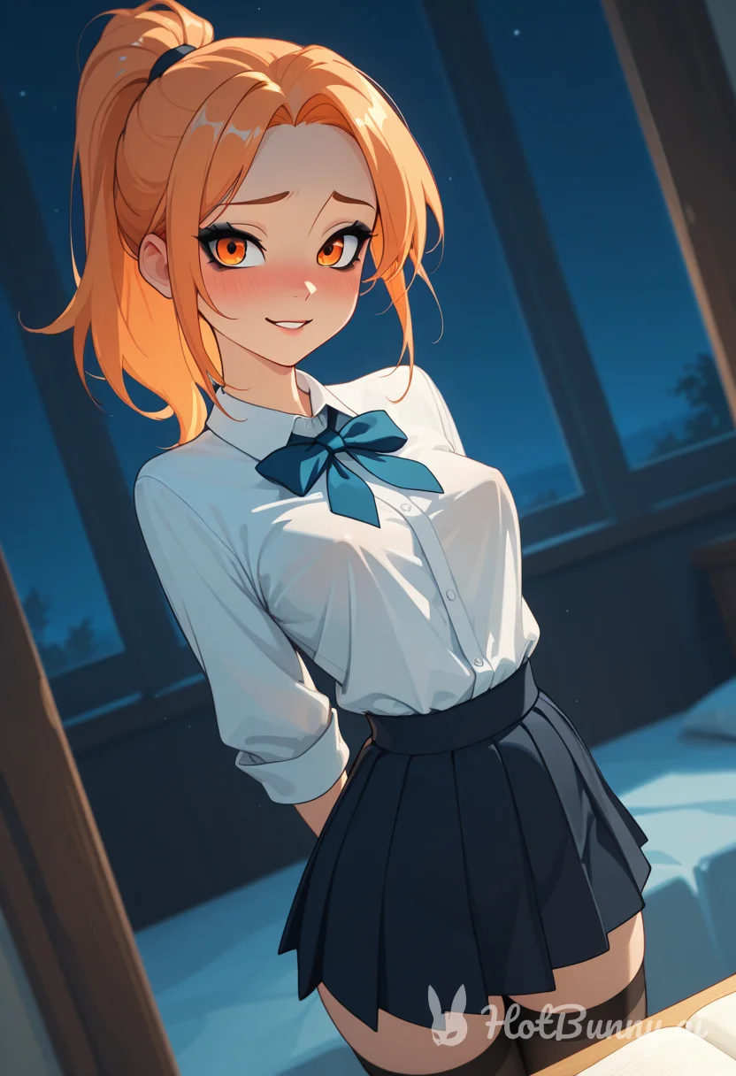 Schoolgirl Blonde Ai Hentai