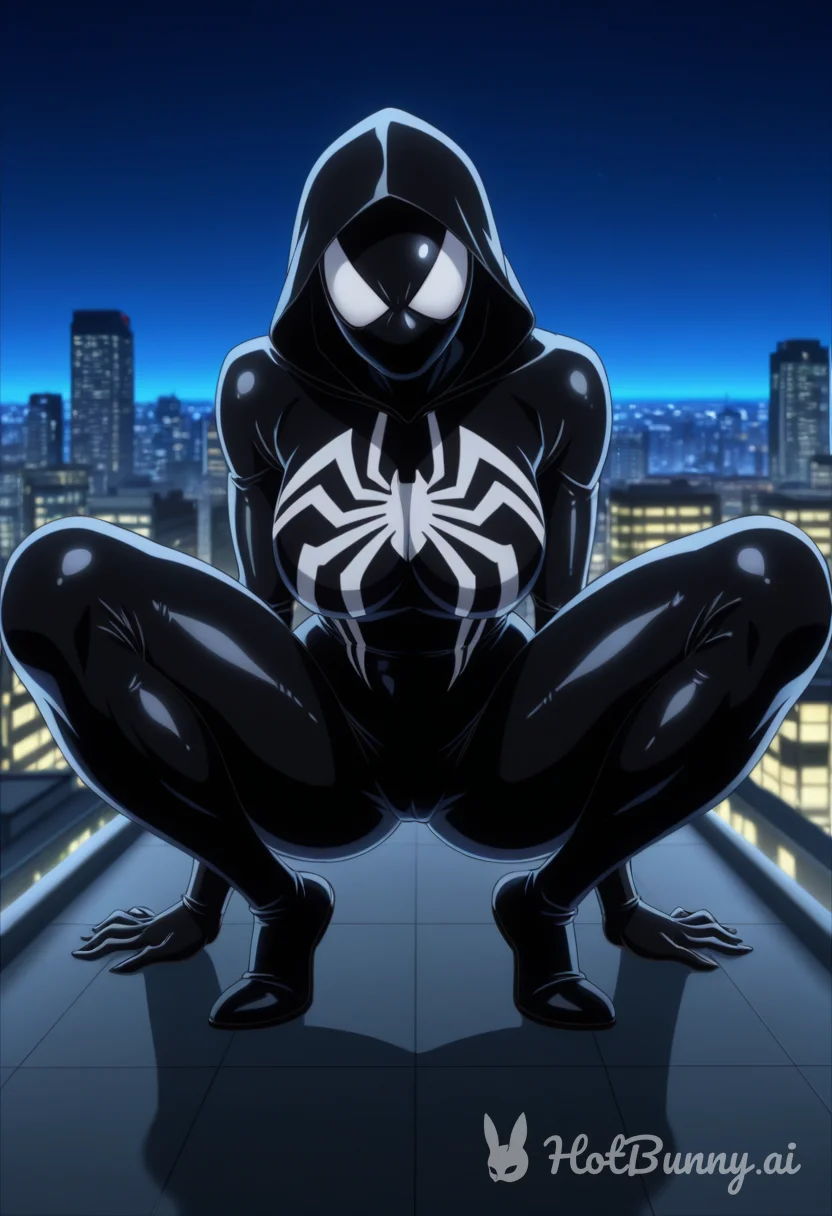 Spider-gwen from Marvel Ai Hentai