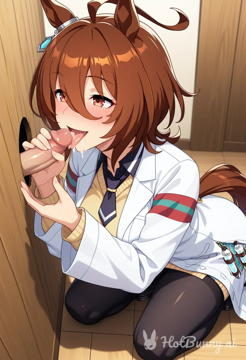 Agnes Tachyon Horse Girl Blowjob Ai Hentai