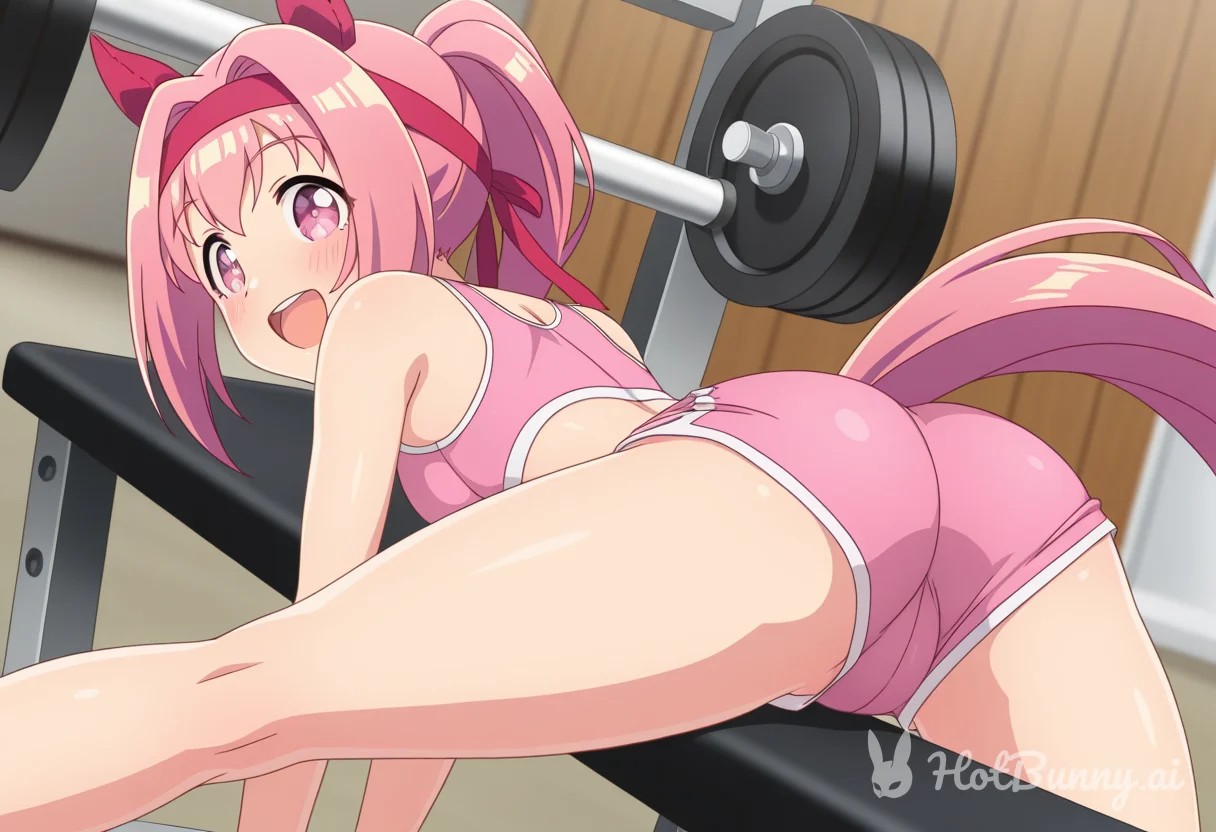 Haru Urara from Umamusume Horse Girl Ai Hentai