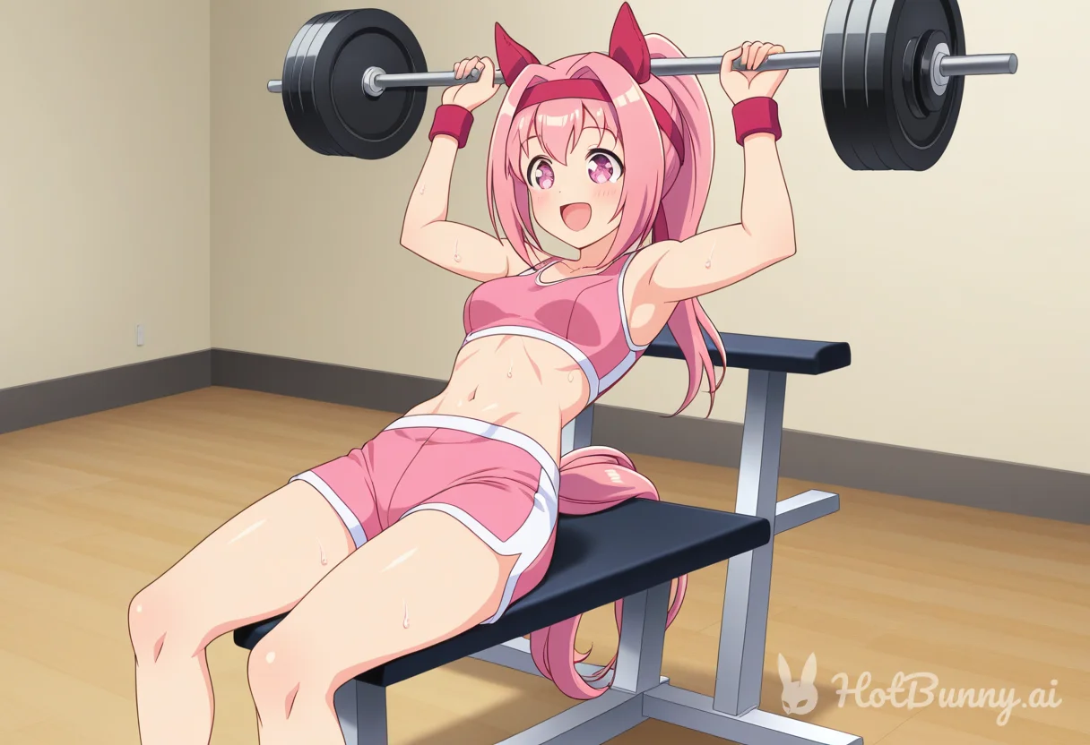 Haru Urara from Umamusume Horse Girl Ai Hentai