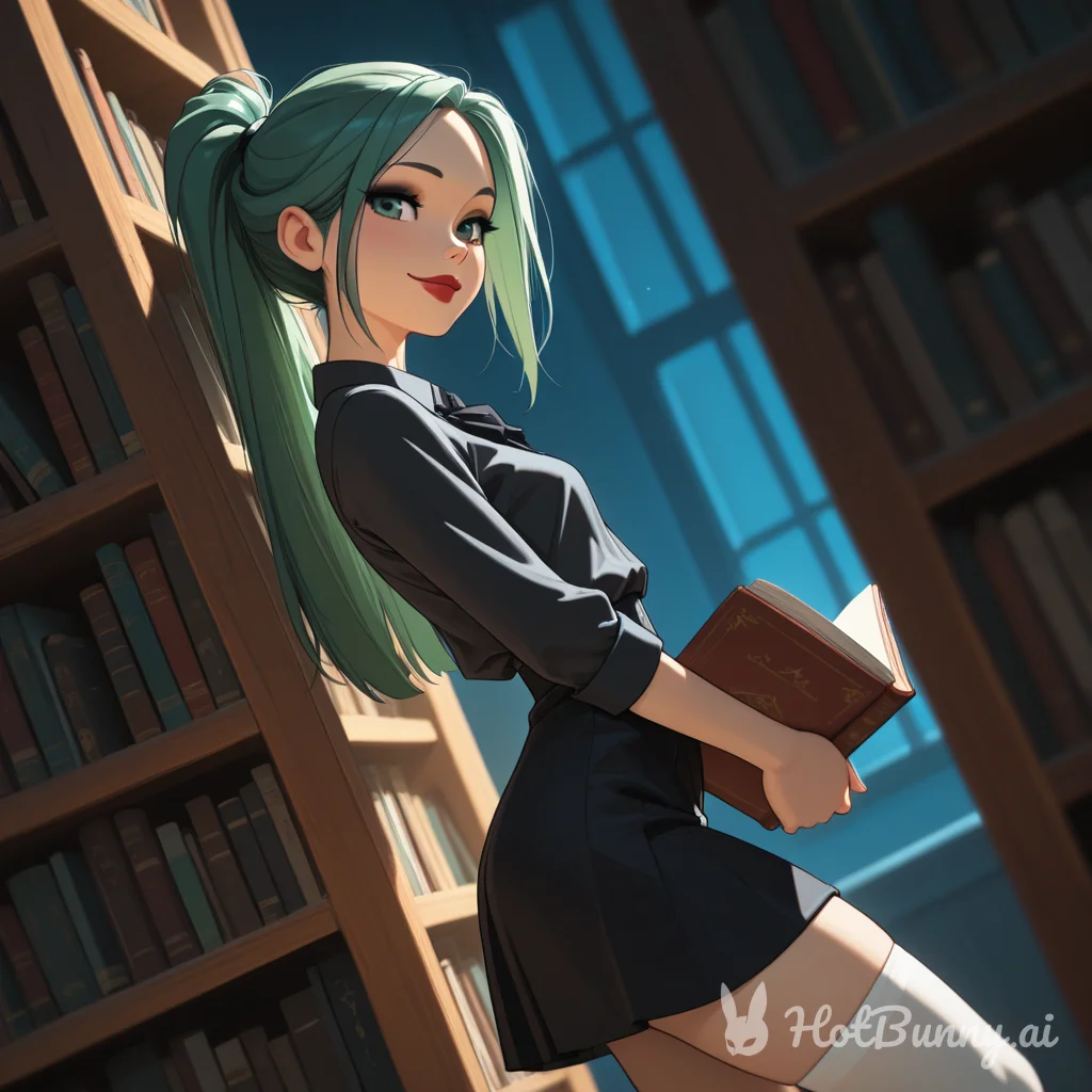 Stayed too long in the library with you