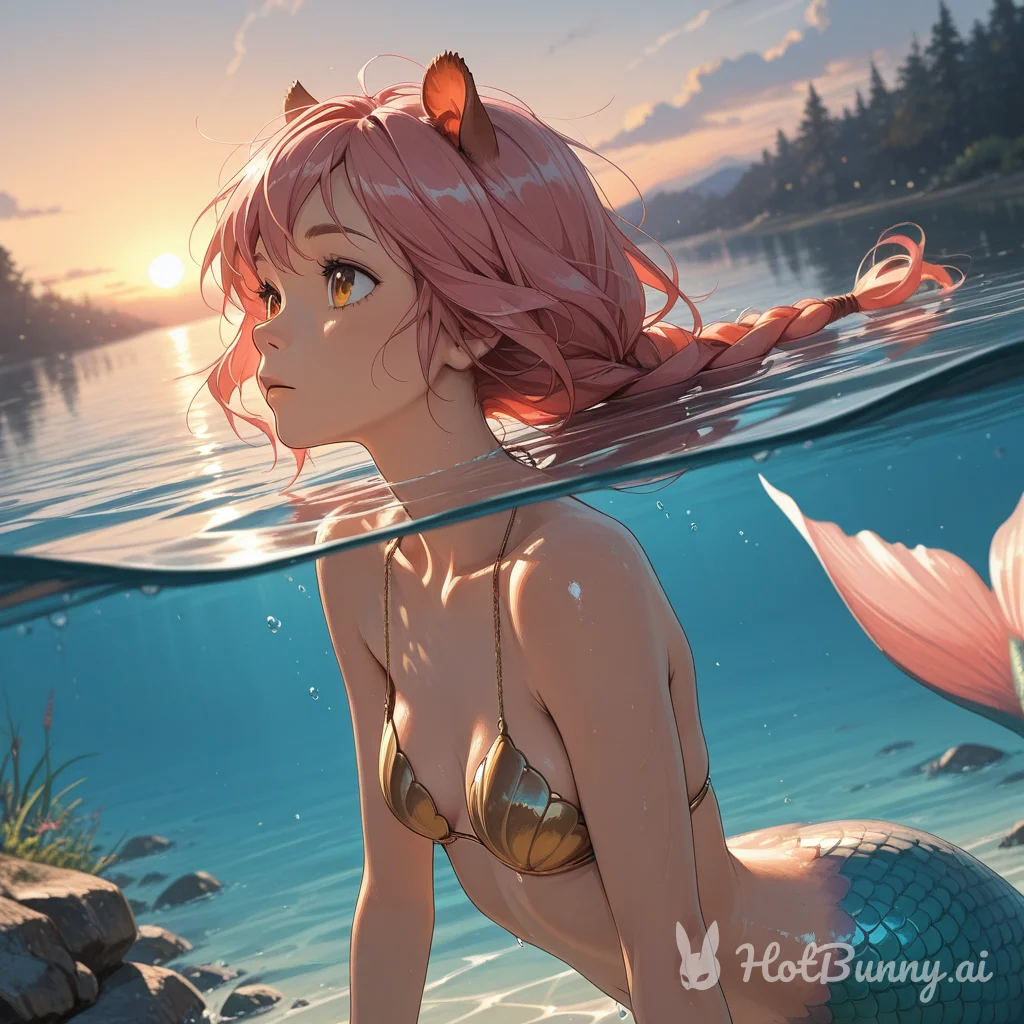 The water feels like home...