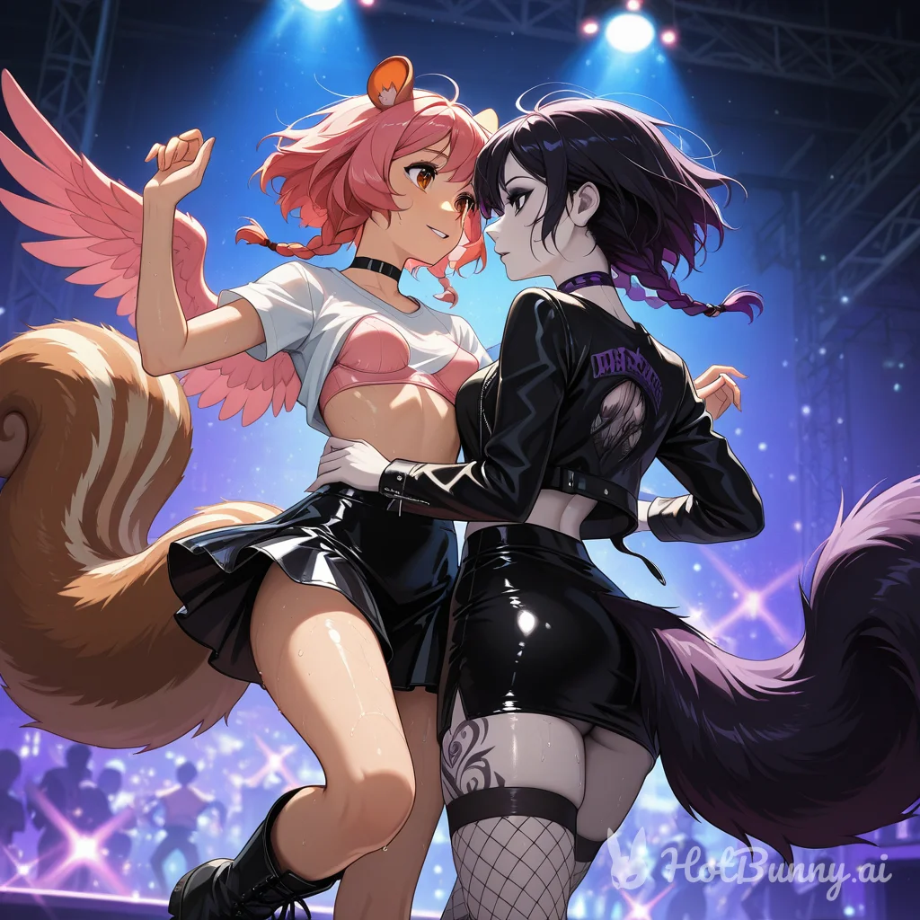 Lesbian Lingerie Ai Hentai
