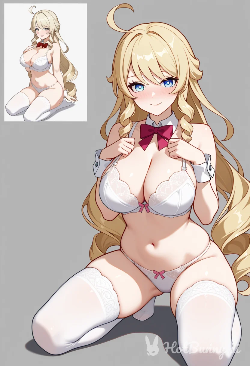 Navia from Genshin Ai Hentai