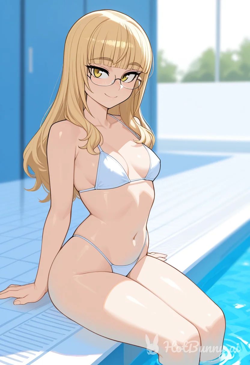 Swimsuit Blonde Ai Hentai