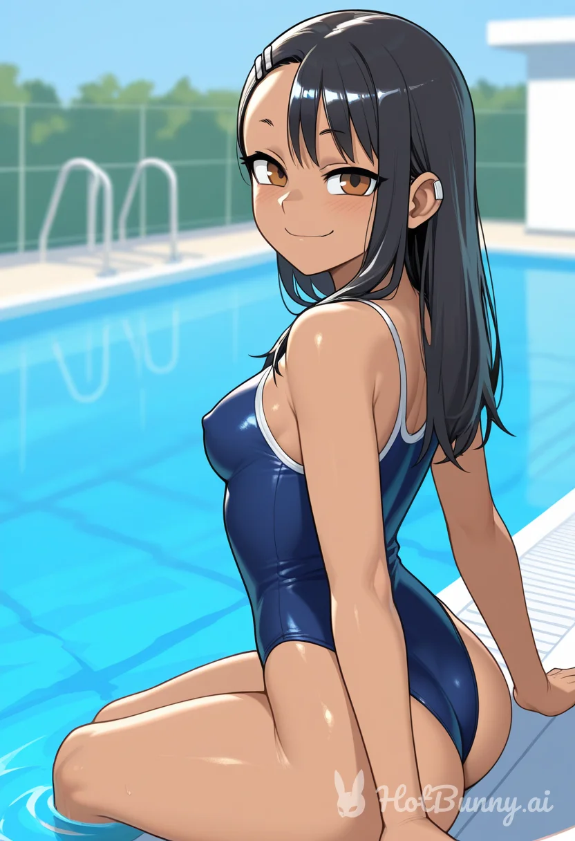 Ebony Swimsuit Ai Hentai