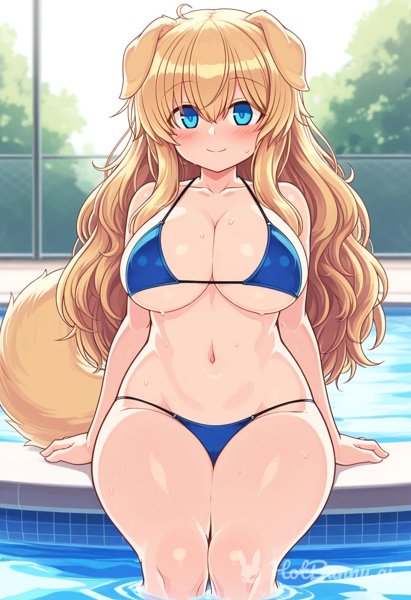 Dog Girl Swimsuit Chubby Ai Hentai