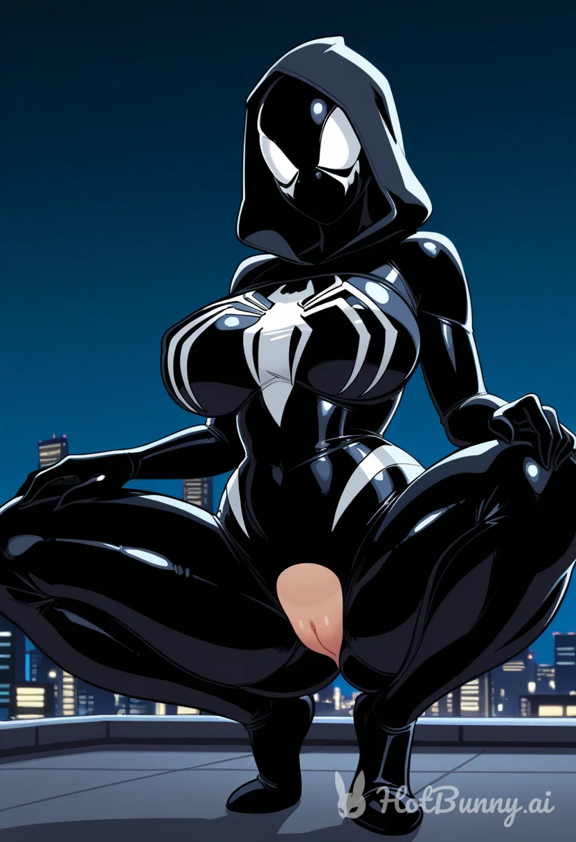 Spider-gwen from Marvel Gender Swap Ai Hentai