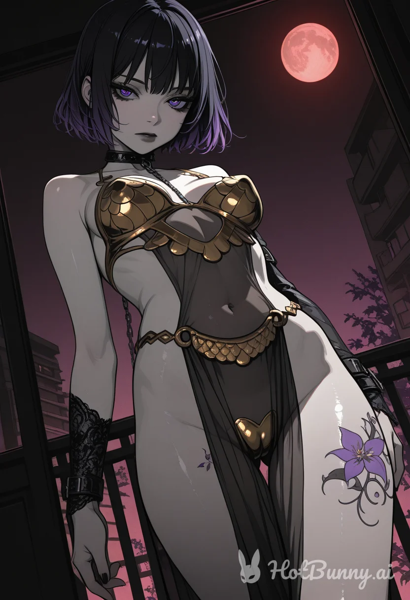 Goth slave leia