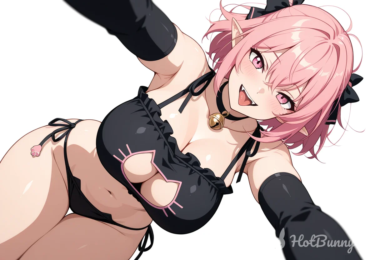 Elf Huge Tits Lingerie Ai Hentai