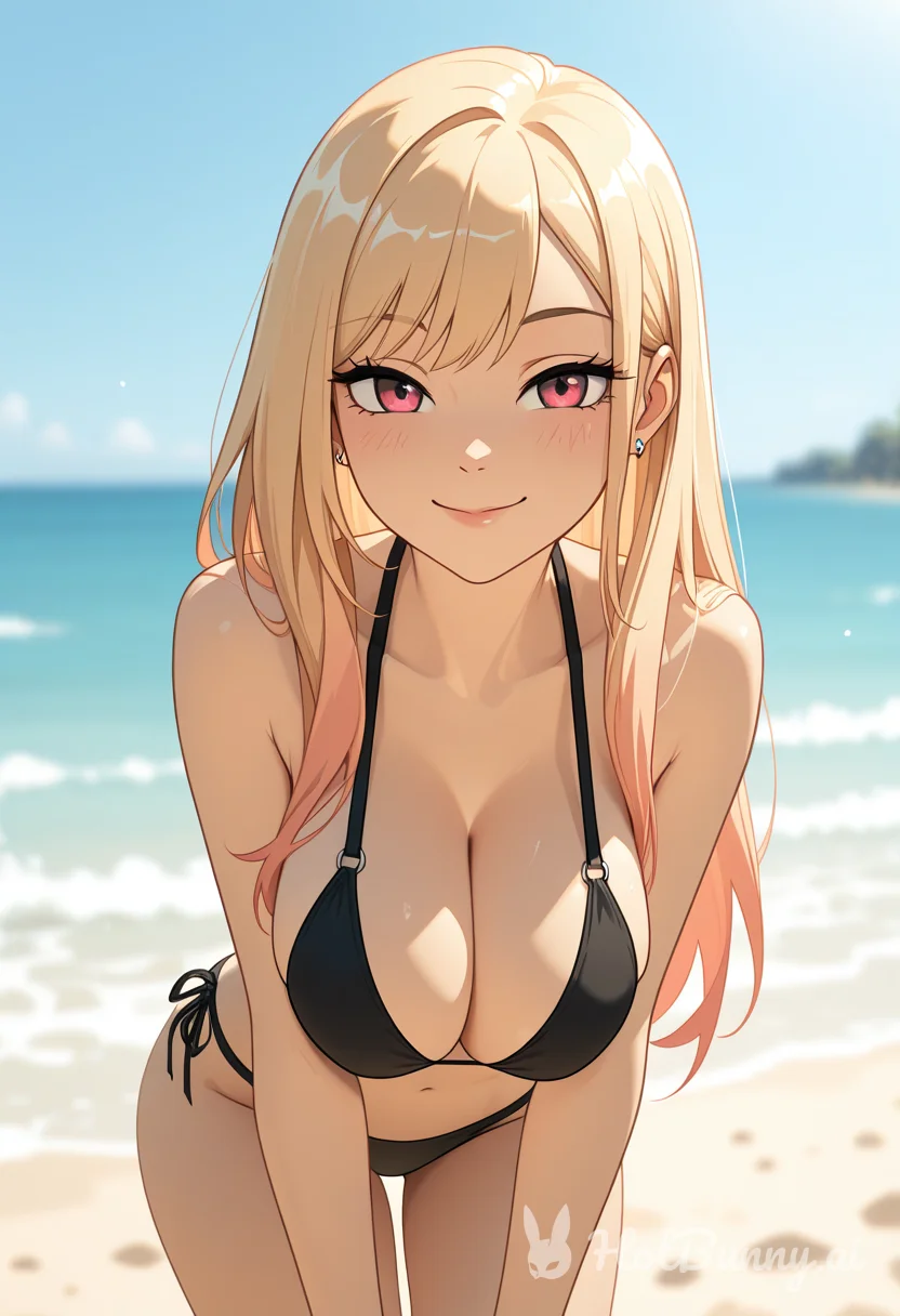 Swimsuit Blonde Ai Hentai