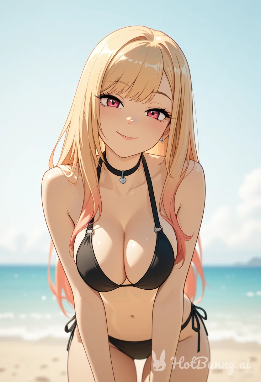 Swimsuit Blonde Ai Hentai