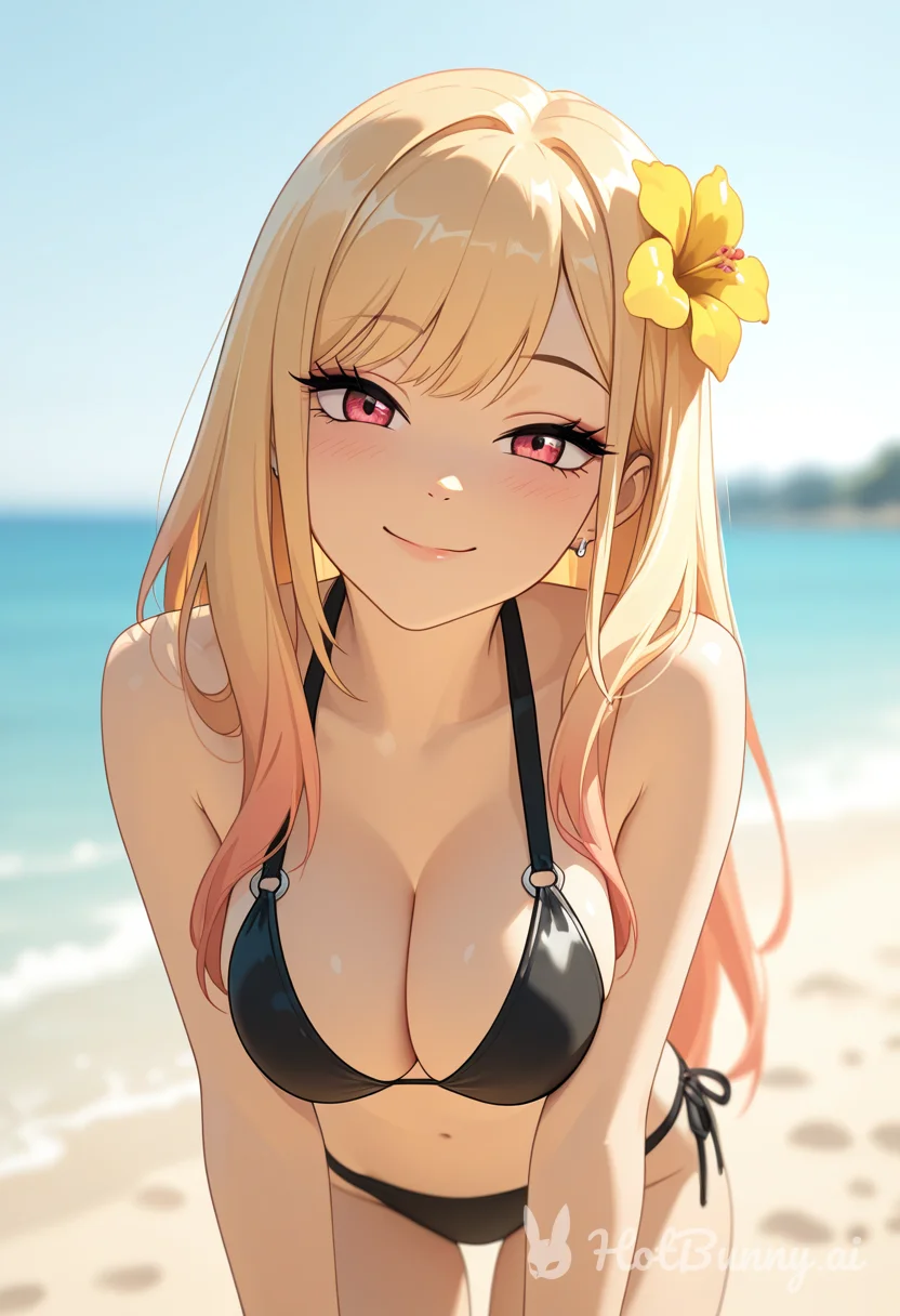 Swimsuit Blonde Ai Hentai