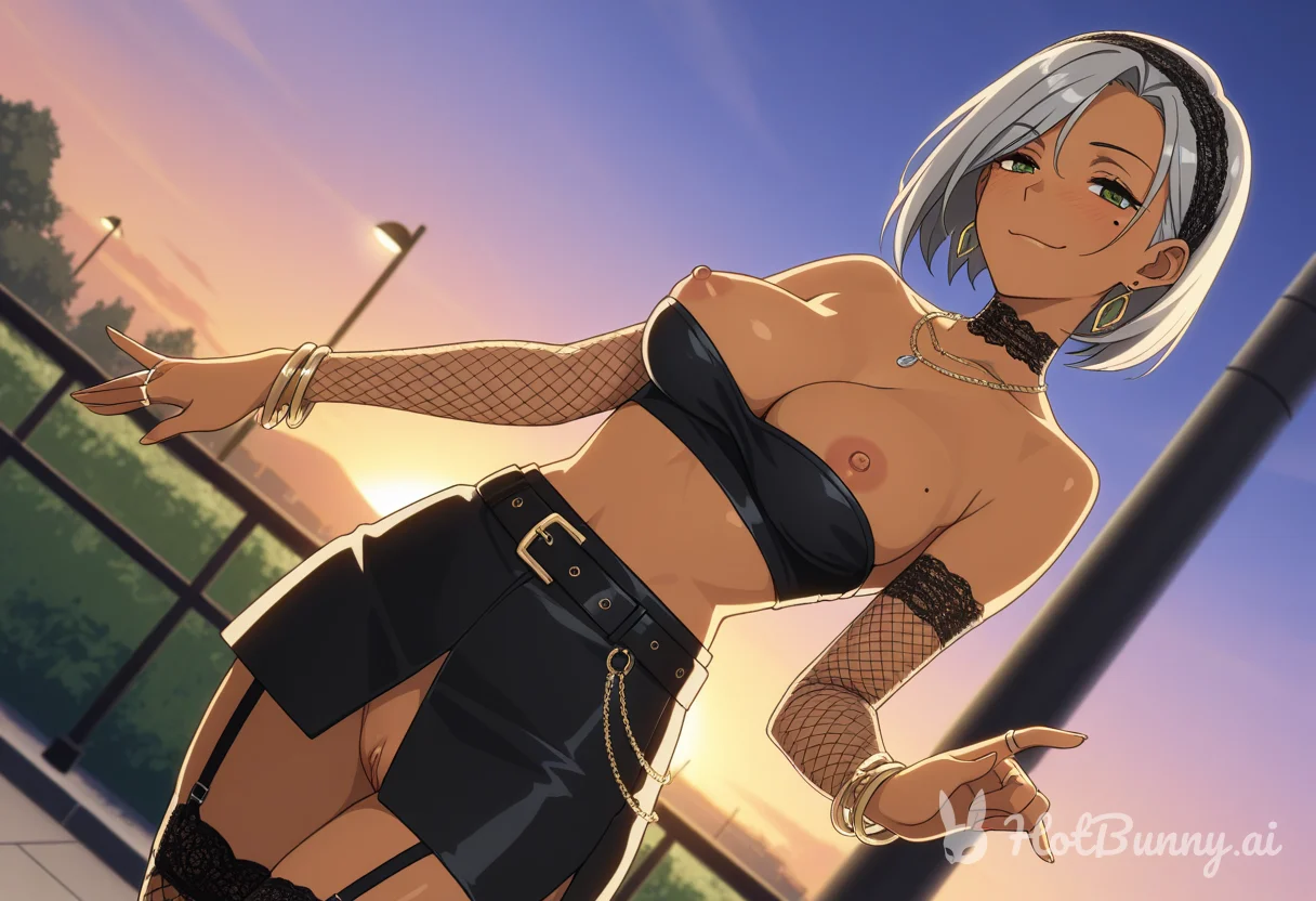 Lingerie Ebony Ai Hentai