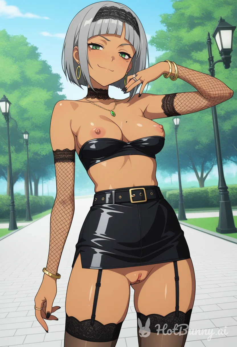 Lingerie Ebony Ai Hentai