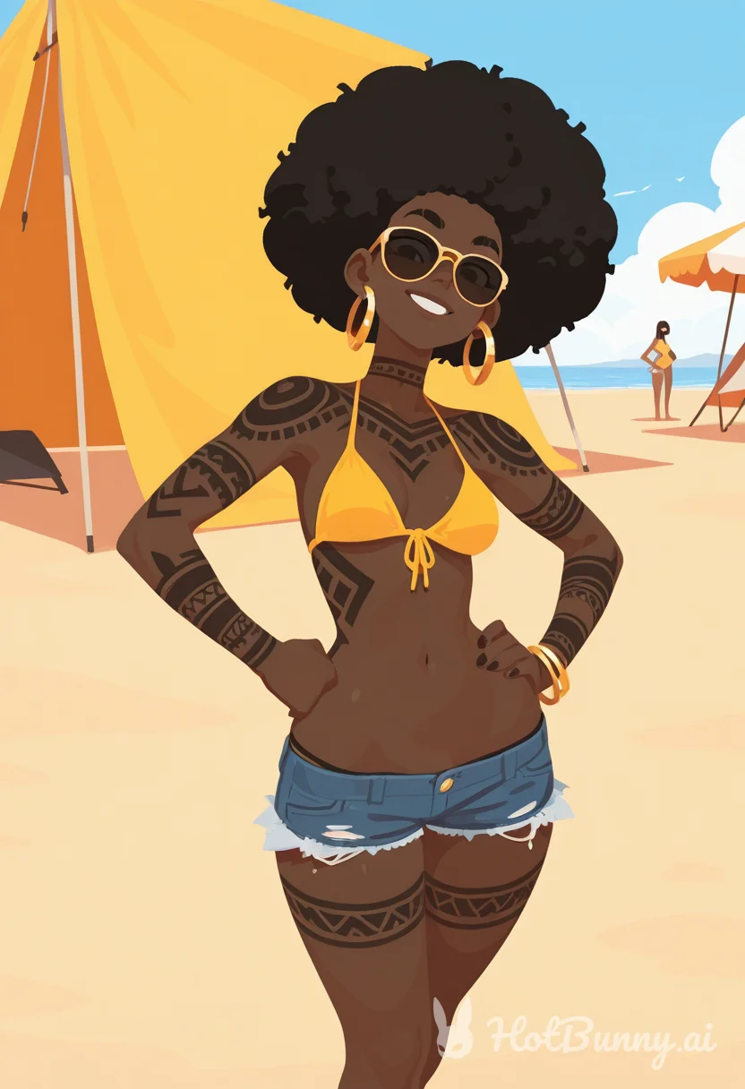 Black Swimsuit Ai Hentai