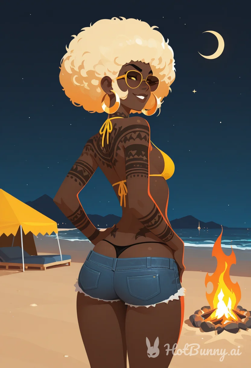 Black Swimsuit Big Ass Ai Hentai