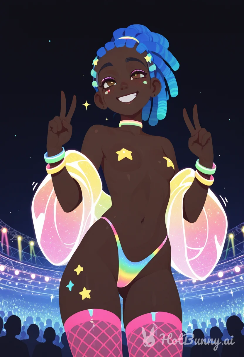 Public Black Swimsuit Ai Hentai