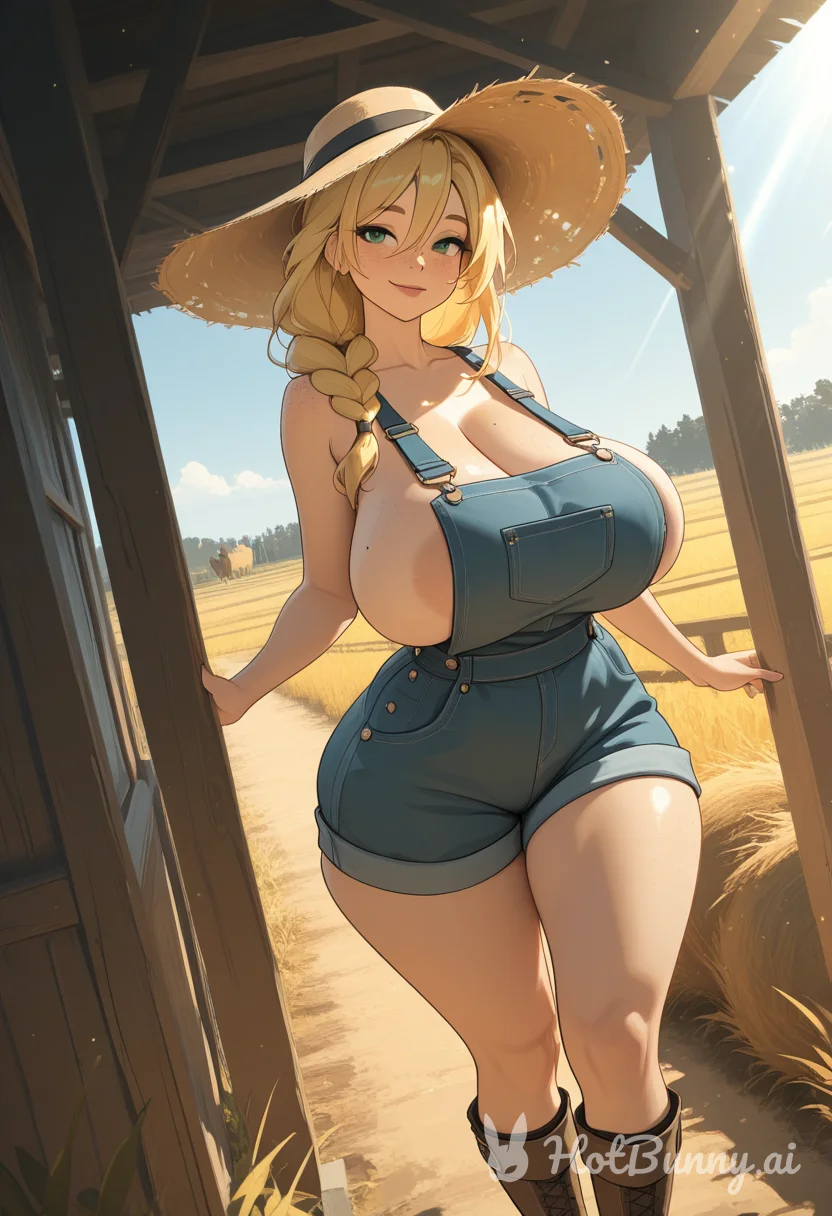 Huge Tits Blonde Ai Hentai