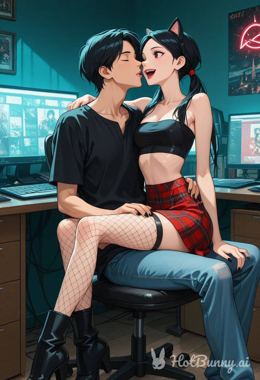 Cat Girl Lingerie Ai Hentai