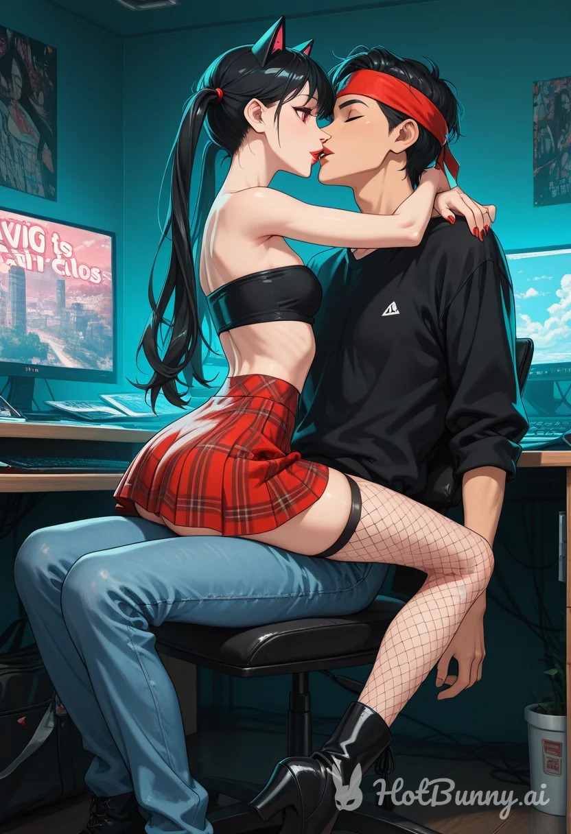 Cat Girl Lingerie Ai Hentai