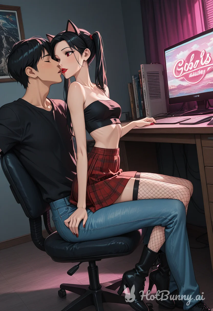 Cat Girl Lingerie Ai Hentai