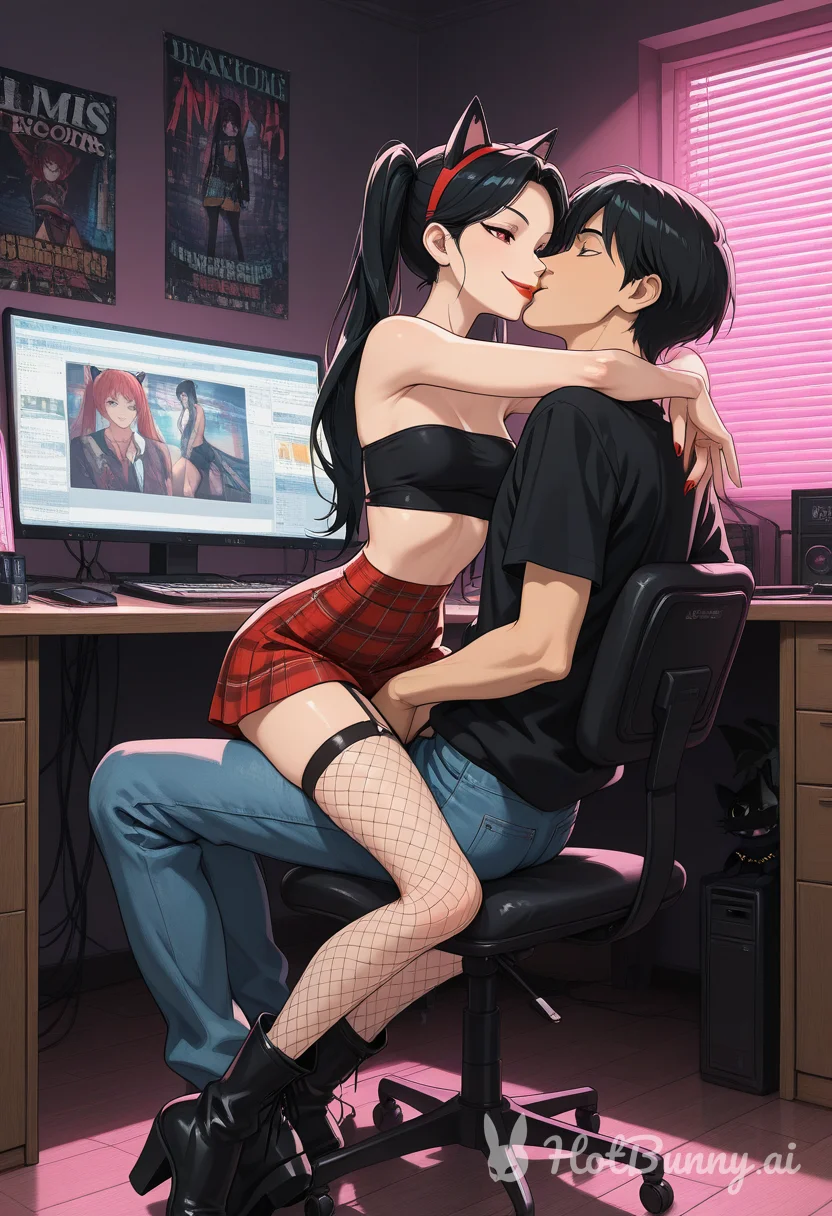 Cat Girl Lingerie Ai Hentai