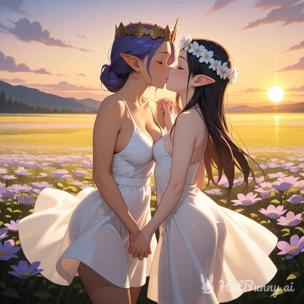 Elf Lesbian Ebony Ai Hentai