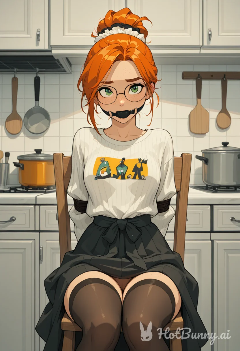 Tied to the kitchen
