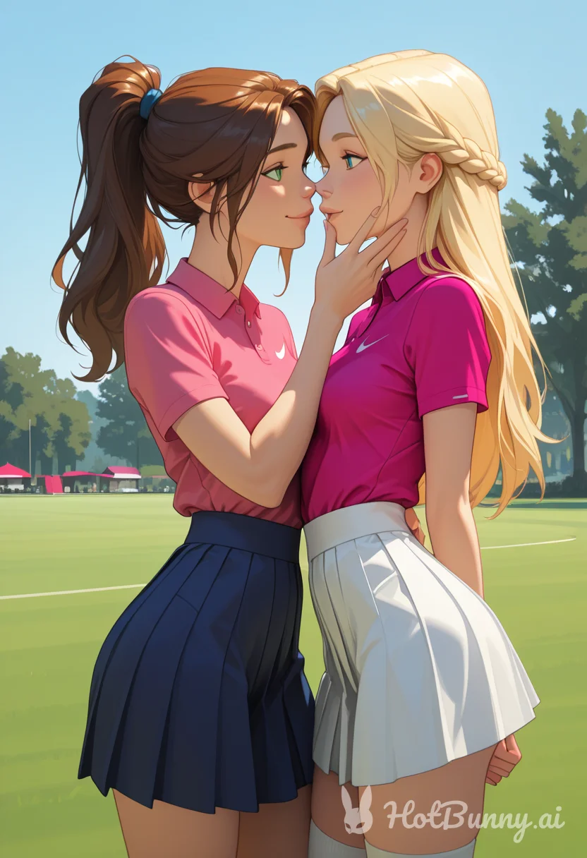 Lesbian Blonde Ai Hentai