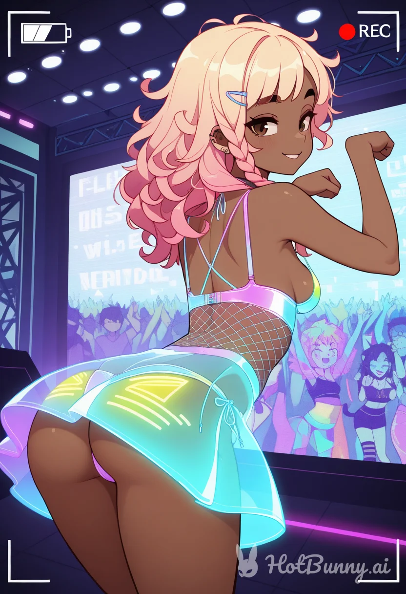 Black Swimsuit Blonde Ai Hentai