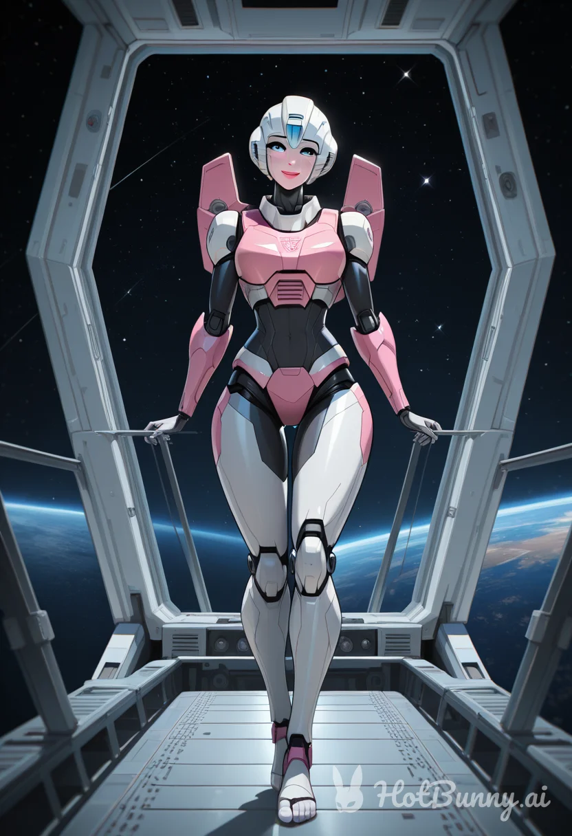 Robot Pink Lips Ai Hentai