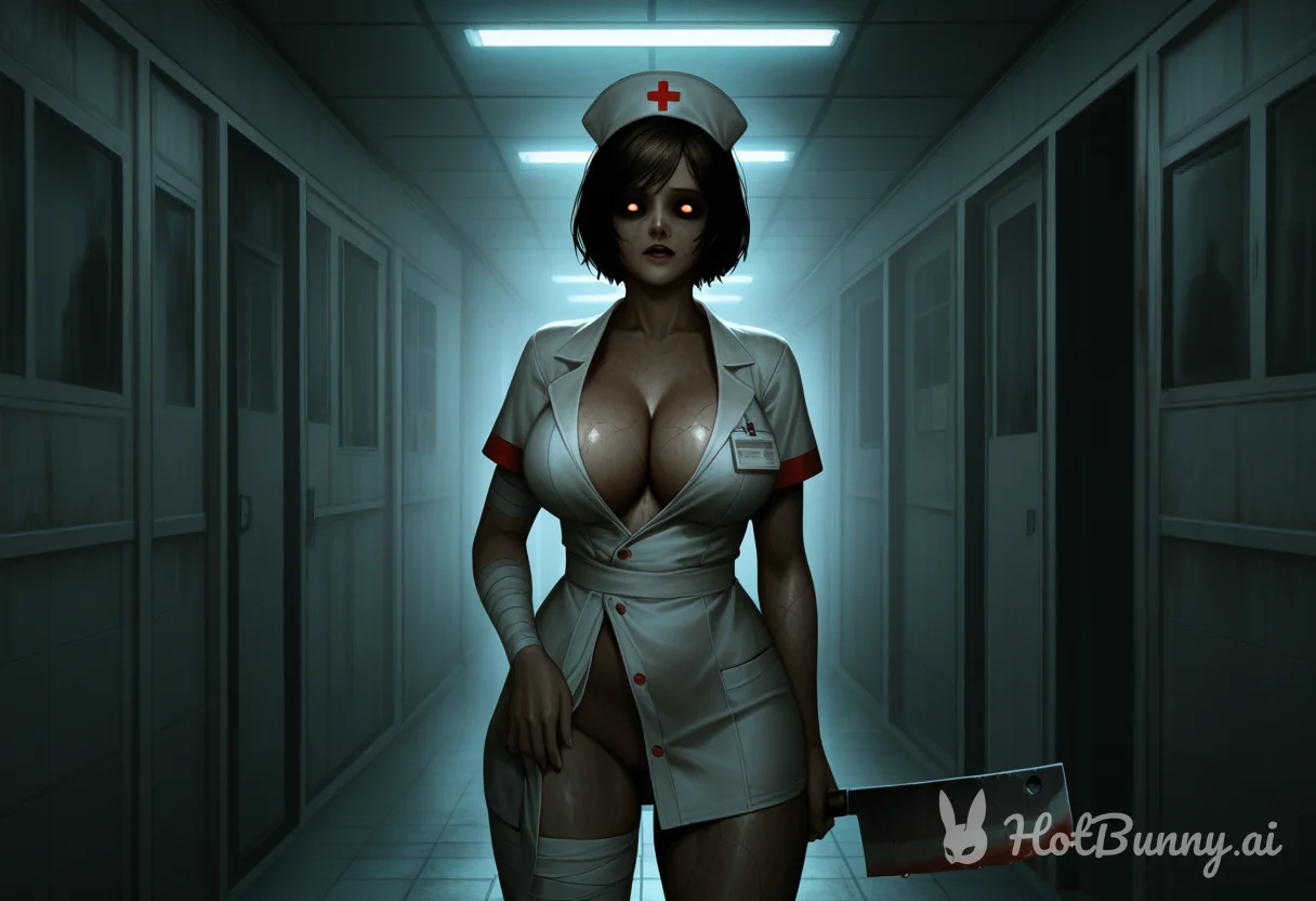 Ebony Horror Nurse Ai Hentai